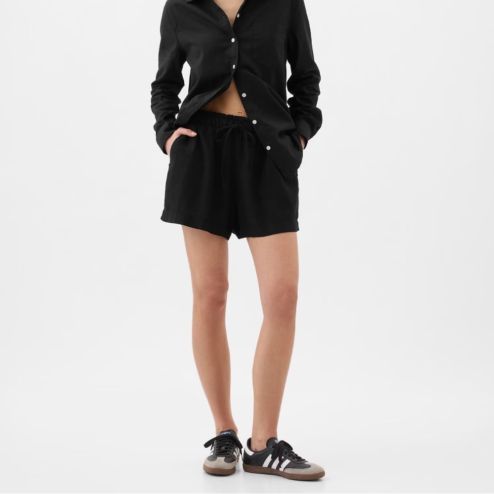 Gap Factory Linen Blend Shorts